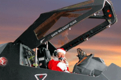 Fighter Pilot - Santa Claus